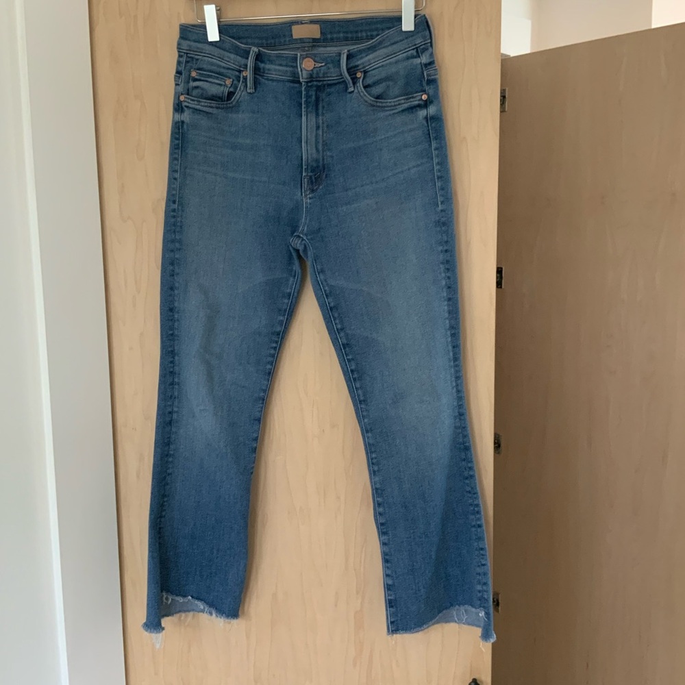 MOTHER denim fit and flare size 27